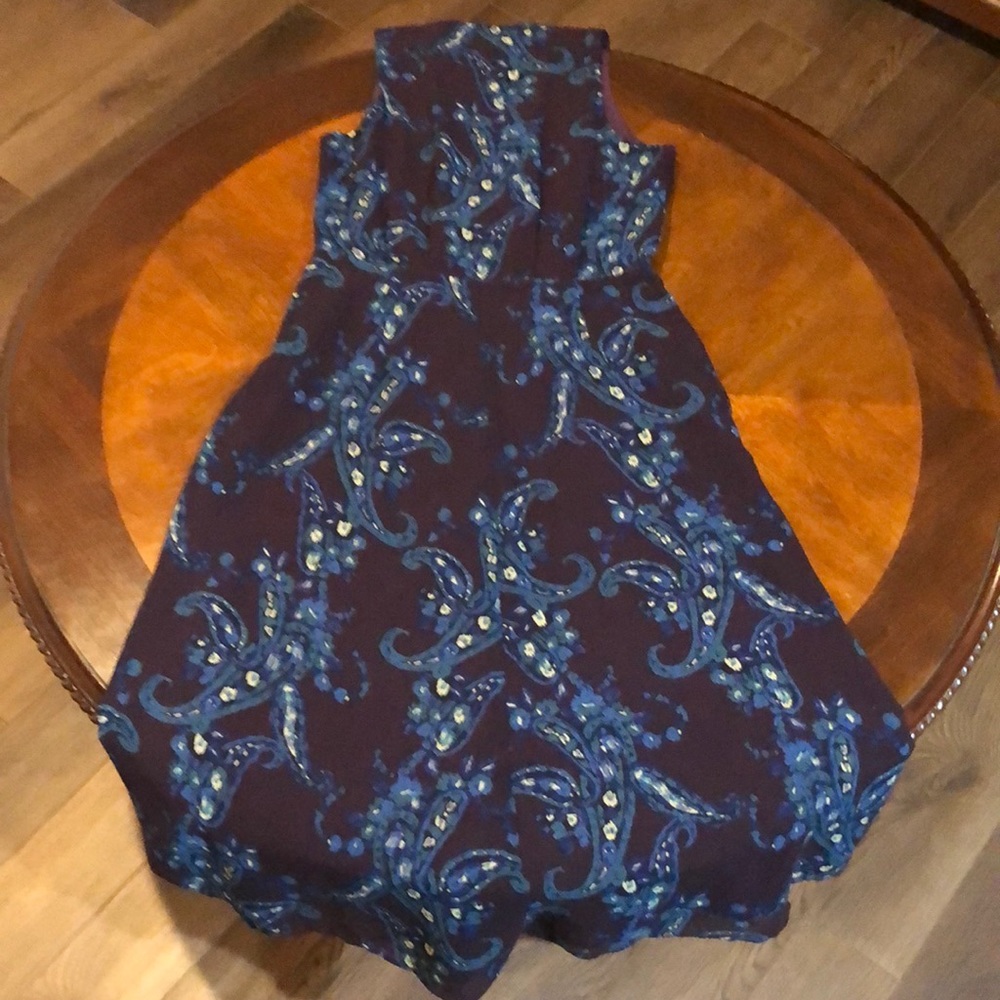 Cabi Treasure Paisley Fit & Flare Dress Size 2 Style 3461 - Picture 3 of 6